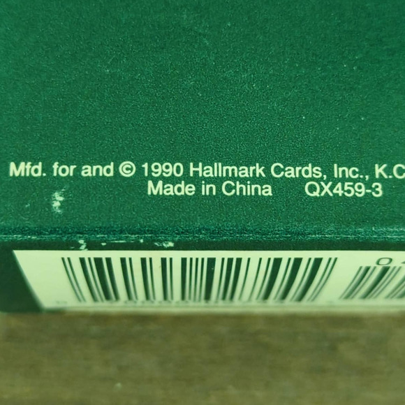 Vintage 1990 Hallmark Keepsake Ornament "Mom and Dad" / Christmas Bears - Picture 7 of 8